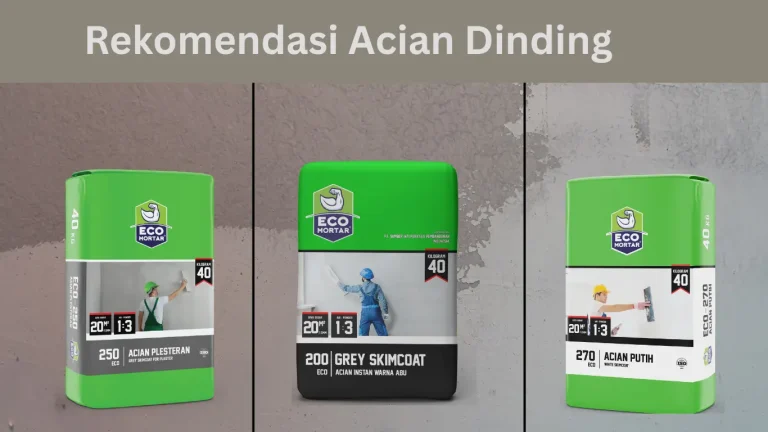rekomendasi acian dinding