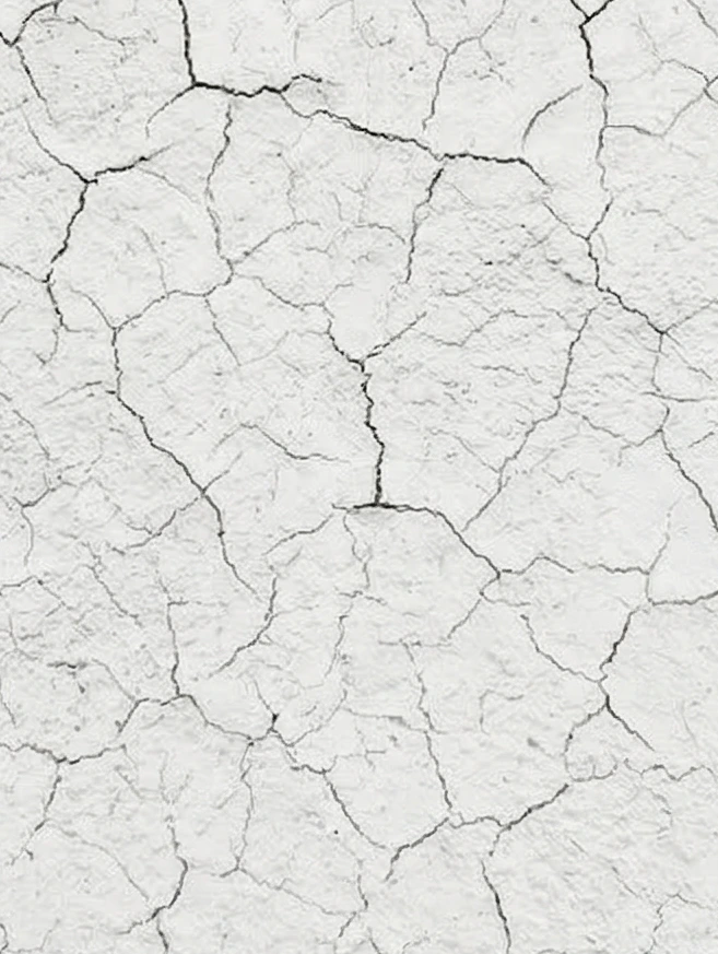 Retak akibat penyusutan