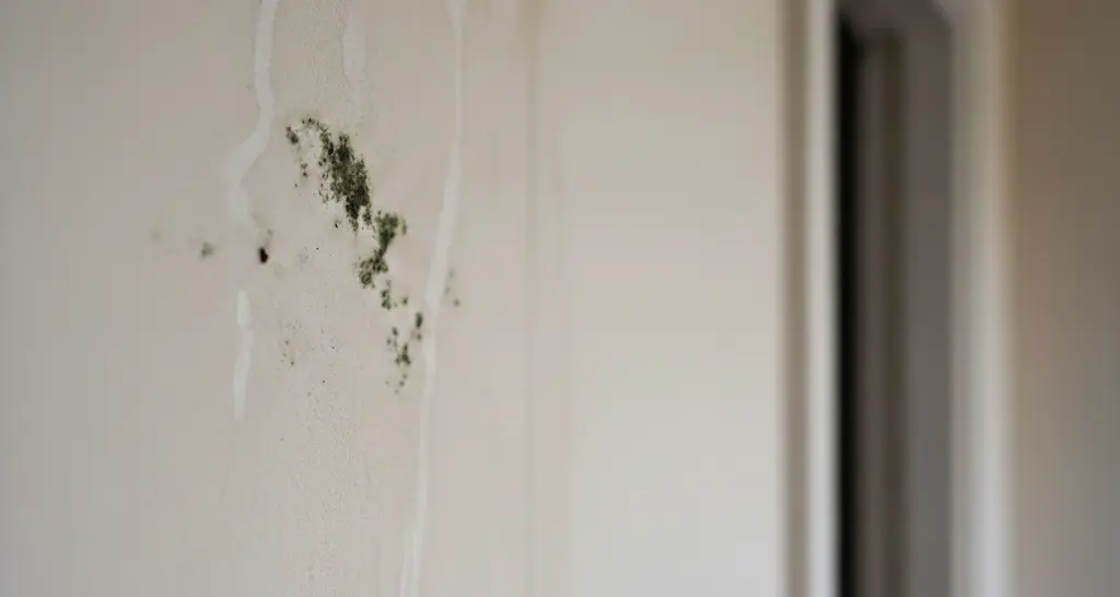 tembok lembab dasn berjamur