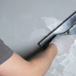 kesalahan saat pengacian dinding