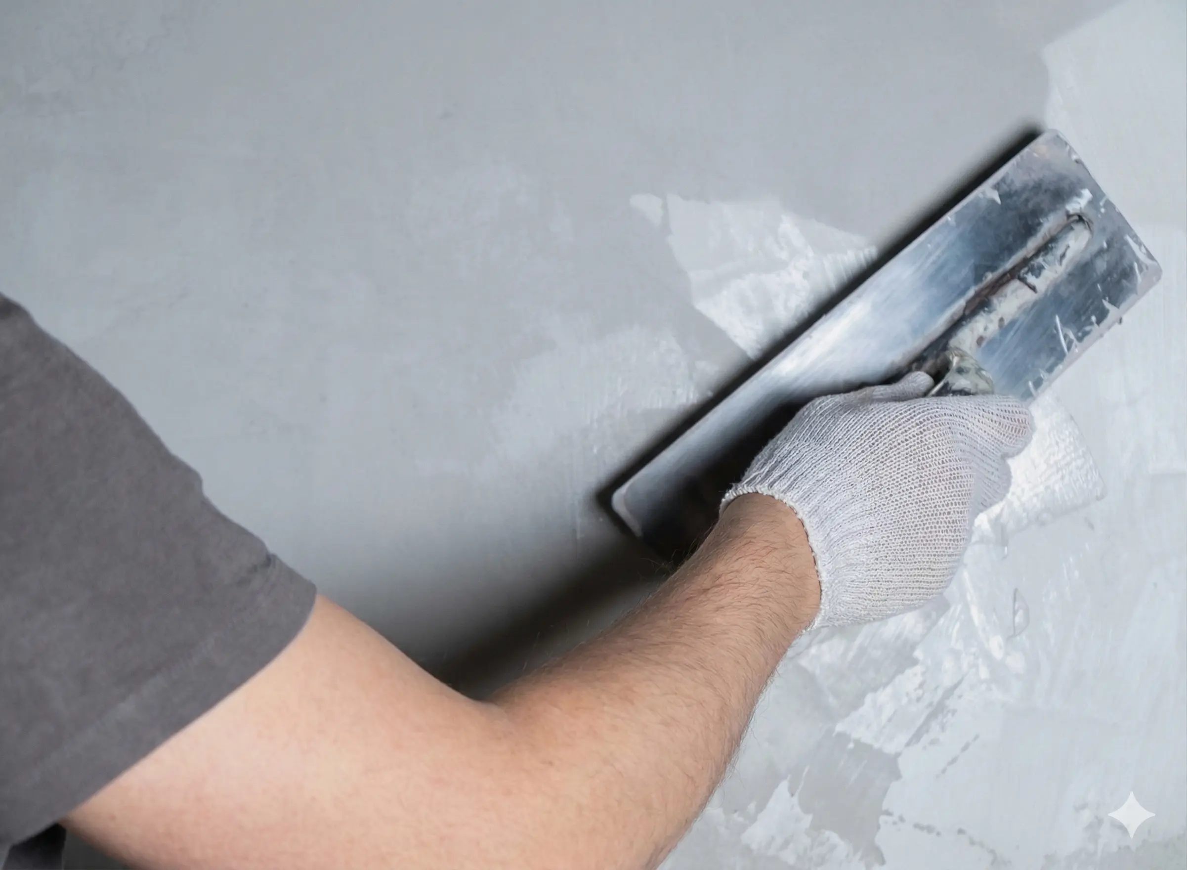 kesalahan saat pengacian dinding